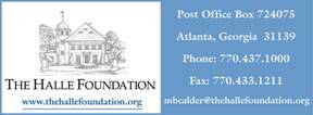 Logo The Halle Foundation
